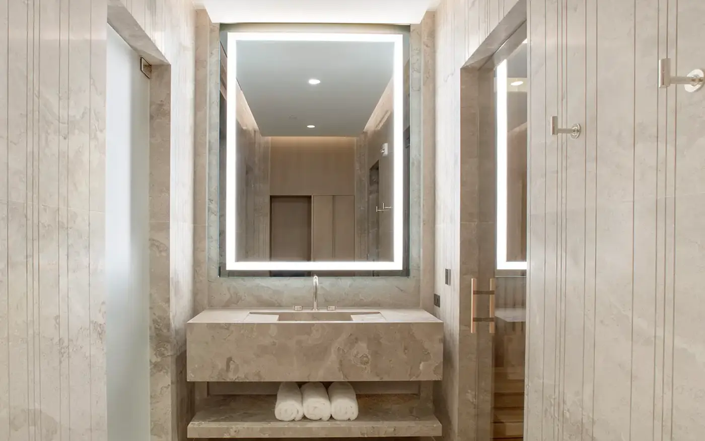 Marble steam · Infrared sauna