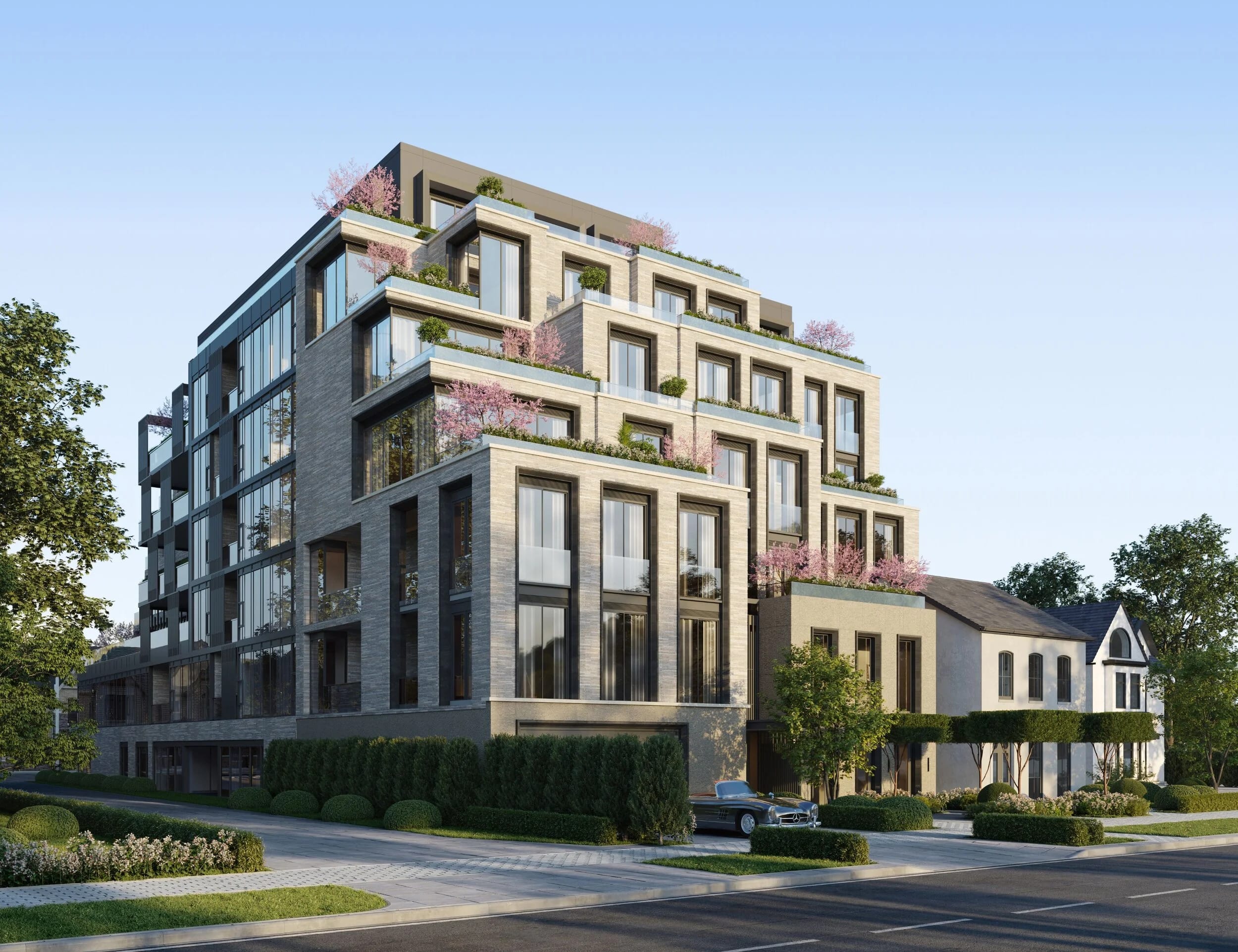 10 Prince Arthur, Yorkville — exterior.