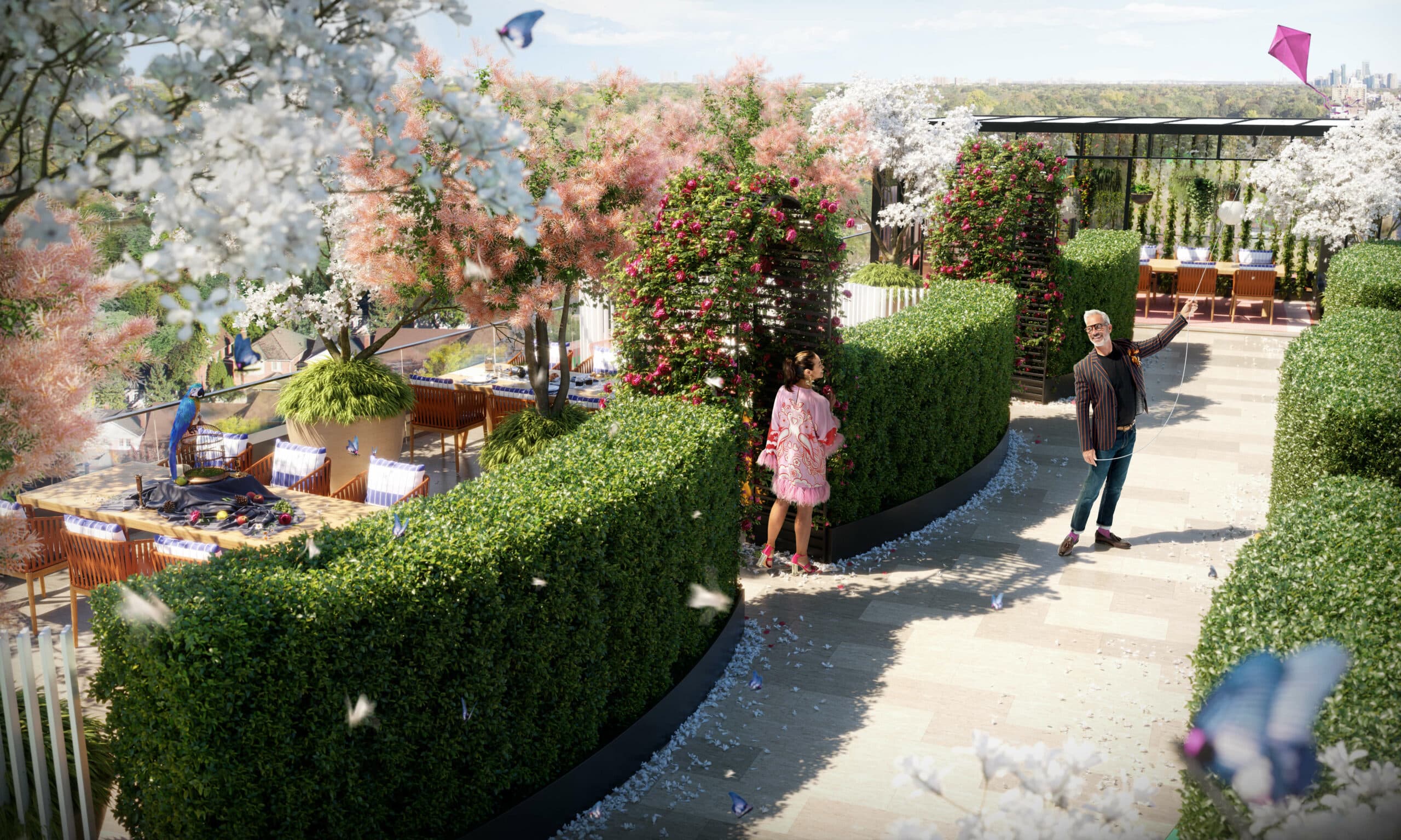 The Capitol Residences — Outdoor Amenity.