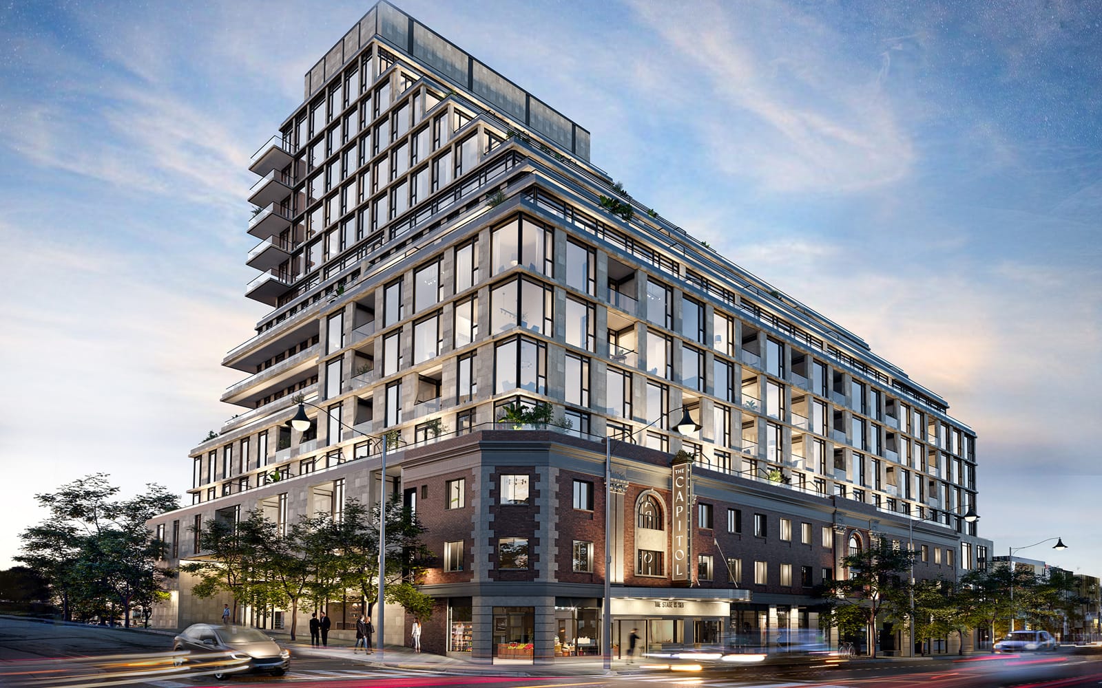 The Capitol Residences, Yonge & Eglinton — exterior.