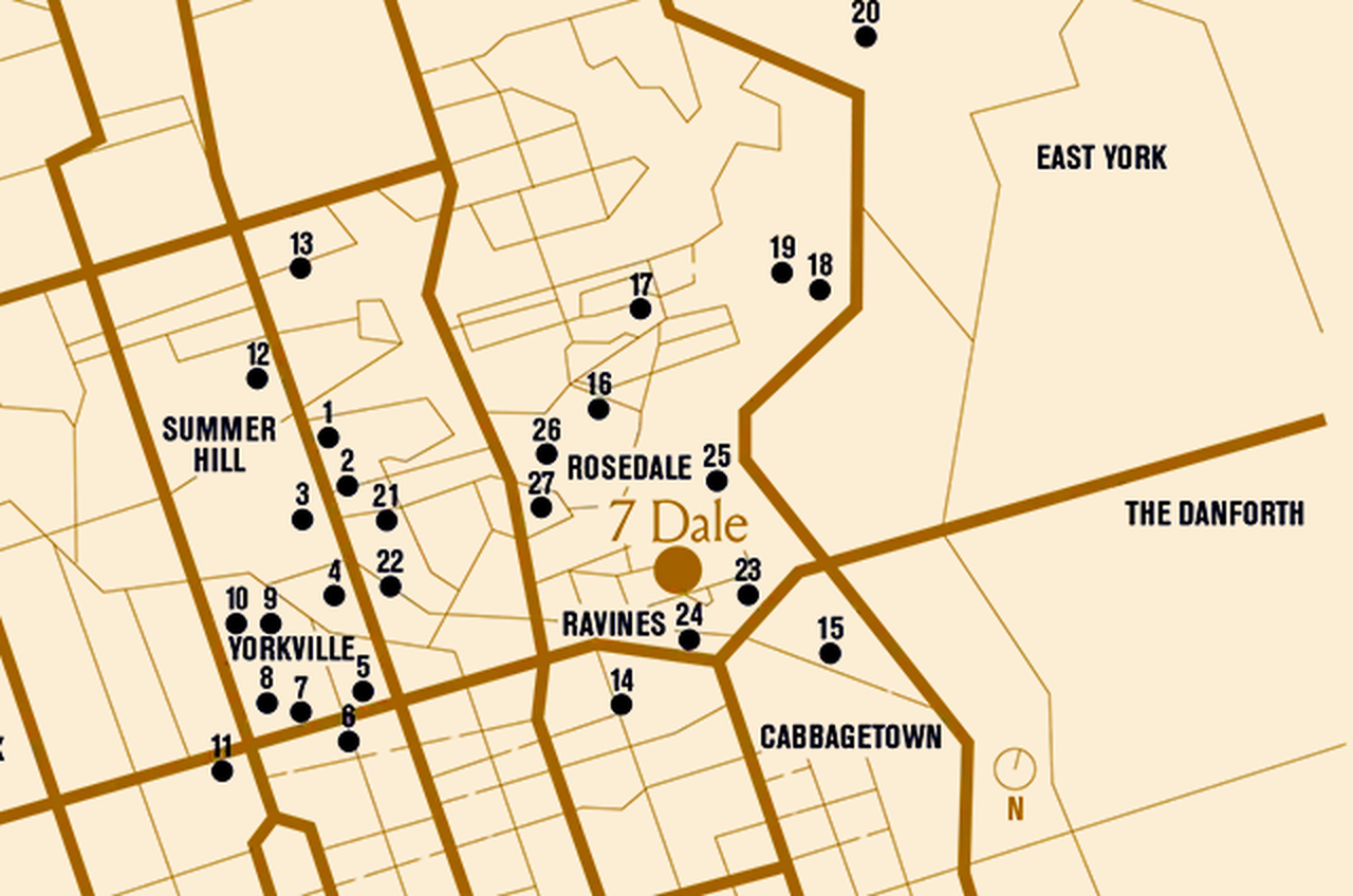 Map — Rosedale